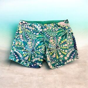 Lilly Pulitzer Callahan Short Agate Green Roe Your Boat 0